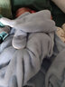 洁丽雅儿童带帽斗篷浴巾新生婴儿洗澡巾比纯棉纱布柔软吸水宝宝浴袍 考拉70_140cm（春夏1-4岁） 实拍图
