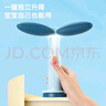 得力（deli）坐姿矫正器舒适软硅胶学生写作姿势纠正器 近视低头驼背纠正姿势夹桌生日开学礼物蓝 实拍图