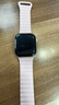 MSSM适用苹果手表表带apple iwatch磁吸硅胶表带ultra3/S11/10/9/Se3运动表带牛津粉配星光38/40/41/42 实拍图