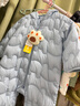 巴拉巴拉童装婴儿连体衣轻薄羽绒服宝宝衣服2025冬装抱衣爬服男童女童萌趣 蓝色小熊-白鸭绒 100 cm-充绒量53g 实拍图