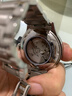 上海（SHANGHAI）手表礼物 国民系列 经典男士自动机械腕表钢带男款 S629B白双历 实拍图