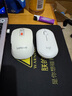 联想（Lenovo）无线蓝牙双模鼠标  便携办公鼠标 人体工程学设计 适用台式机一体机笔记本平板Howard白色 实拍图