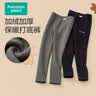 全棉时代女童加厚抓绒打底裤女孩宝宝百搭裤子秋冬保暖儿童裙装搭档 实拍图