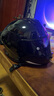 GSB摩托车头盔冬季防冻保暖男女盔3C电动车摩托车通勤竞速头盔gsb361 闪光黑配透明镜片+顺丰快递 M（建议54-55头围） 实拍图