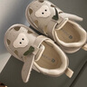 牧童儿童凉鞋宝宝学步鞋女夏镂空透气机能鞋婴儿防撞鞋子男 奶油灰22 实拍图