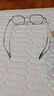 依视路（ESSILOR） 钻晶系列高清耐磨防蓝光近视超薄镜片专业配度数眼镜架男女镜框 金属-全框-2025GD-金色 镜框+依视路A4防蓝光1.56现片 实拍图