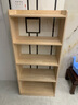 众淘全实木书架纯实木书柜落地客厅置物架家用学生收纳柜矮书柜储物柜 【升级加宽30CM实木】五层63x30x137.5 实拍图