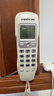 中诺电话机座机固定电话来电显示桌壁两用免电池有线板机坐机C259白色办公伴侣 实拍图