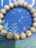 彩荷海南星月菩提子手串男女正月顺白文玩佛珠单圈 圆珠12mm 实拍图