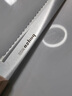 拜格（BAYCO）面包刀锯齿刀烘焙工具厨房不锈钢切吐司不掉渣刀具带刀套BD4511 实拍图