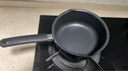 NITORI宜得利家居 家用煮泡面锅牛奶锅一人日式小锅煤气不粘雪平锅 黑色 18cm 18cm 实拍图