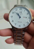 上海（SHANGHAI）手表礼物 国民系列 男士自动机械表透底钢带男款 S629B双历间金 实拍图