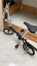 大行（DAHON） 412折叠自行车14英寸单速超轻迷你铝合金学生成人单车BYA412 黑色 实拍图
