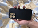 品胜 适用苹果16Pro手机壳 iPhone16Pro柔性液态壳全包防摔防磨防震亲肤男女款超薄保护套软壳 黑色 实拍图