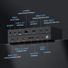 海备思雷电4拓展坞Thunderbolt4扩展坞雷雳多接口USB扩展器Type-C转HDMI网口40Gbps苹果笔记本Mac转换器 实拍图