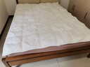 无印良品100%白鹅羽毛绒丝被子秋冬被约5斤【填充1600g】150*200cm扭花白 实拍图