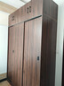 浩玄推拉门衣柜家用卧室新款2025小户型出租房屋实木质结实耐用挂衣橱 两门主柜(长120*宽45*高180) 晒单实拍图