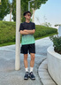 维多利亚旅行者跑步运动套装男速干健身服训练服篮球羽毛球健身服晨跑训练装备 实拍图