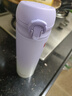 富光保温杯大容量轻量水杯男女学生316不锈钢车载弹盖杯年货礼品定制 瑶池紫【316不锈钢+滤网】500ml 实拍图