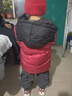 雪中飞【双面穿】儿童羽绒服冬季轻薄男女童面包服羽绒服中国红120cm 实拍图