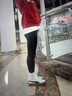 彪马（PUMA）【厚底鞋】增高黑白松糕鞋女复古休闲板鞋PLATFORM394369 白-黑色-01 38 实拍图