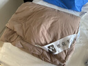 维克多（VCD）防绒90%白鸭绒被羽绒被冬季加厚保暖酒店被子芯充1.1kg2.2x2.4米 实拍图