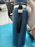316不锈钢保温杯大容量男女户外茶水泡茶水杯运动便携水壶潮流壶 海军蓝色 升级316材质1000ML太空壶 实拍图