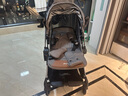 U'BEST优贝斯UBEST婴儿推车双向高景观可坐可躺婴儿车0-3岁手推遛娃折叠 绅士灰（坐垫版+餐盘）双向 升级版 实拍图