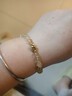 ZEGL明星同款设计师小彩石黄发晶水晶手串手链6mm 轻奢送闺蜜生日礼物 实拍图