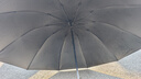 天堂伞加大号超大雨伞男女三人10骨黑胶防晒遮阳伞广告伞企业定制logo伞 【10骨黑胶防晒升级款】蓝灰色 实拍图