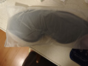 劲度（JINDU）遮光睡眠眼罩3D立体男士女士学生成人午休旅行睡觉透气助眠眼罩灰 实拍图