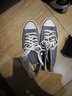 匡威（Converse）官方 All Star男女高帮休闲板鞋A13843C A13843C 42 实拍图