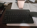 【京东物流】蓝牙无线键盘适用苹果iPad可充电华为MatePad联想pro安卓手机iOS外接键盘M6静音打字 蓝牙键盘+充电款鼠标+充电线【经典黑】 实拍图