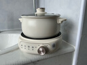 美的（Midea）电煮锅 电蒸锅 电炒锅 电热锅 2.6L分体式 小型1-2人学生宿舍多功能锅泡面锅 XZC2088S 配蒸笼 实拍图