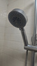 四季沐歌（MICOE）黑色增压淋浴花洒喷头套装 浴室淋浴头花洒手持花洒三件套HS125 实拍图
