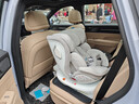 路途乐（lutule）儿童安全座椅汽车用婴儿车载0-4-12岁360旋转iSize 乐智月岩灰 实拍图