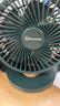 赛亿蓄电款电风扇小风扇小台扇风扇小型迷你USB便携小风扇学生宿舍床头办公室桌面电风扇2000毫安 实拍图