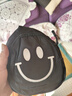 【爆款】男女单肩斜挎包新款儿童胸包卡通可爱轻便斜挎迷你背包 黑色【秒杀款1个装】 实拍图