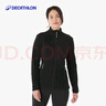 迪卡侬（DECATHLON）保暖户外抓绒衣外套男女运动宽松秋摇粒绒外套冲锋衣内胆 女款-全拉链- 黑色 XS 实拍图