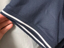 网易严选5A抑菌冰丝冰感polo衫轻商务衫短袖男士高端吸汗透七夕送男友老公 A款凉感抑菌-深藏青 XL 实拍图