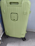 大嘴猴（paul frank）超大容量行李箱女拉链密码拉杆箱网红男轻音万向轮旅行箱学生皮箱 牛油果绿/加大加宽/抑菌款 28英寸 实拍图