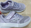 Skechers斯凯奇童鞋运动鞋男女儿童鞋魔术贴秋冬鞋中大童跑步鞋405315L 【四季款】女童-薰衣草色/LAV 36 实拍图