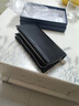 铂士顿保罗钱包男长款真皮拉链大容量多卡位多功能驾驶证手包七夕情人节礼物 黑色荔枝纹 实拍图