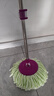美丽雅旋转拖把替换拖把40cm伸缩杆124cm2布头不带桶拖把杆配件多款适用 实拍图