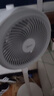 美的（Midea）空气循环扇电风扇落地扇立式轻音节能家用风扇低噪大风量转页扇卧室宿舍摇头循环轻羽扇国家补贴 【整屋循环 四季可用】FGA24TS 实拍图