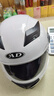 AD新国标电动车头盔男女士四季通用电瓶车安全帽男款冬季保暖围巾全盔女款防雾轻便3C认证摩托车头盔 新国标B【白色】透明 实拍图