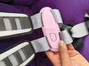 诗贝乐汽车儿童安全座椅胸扣安全带固定器扣子宝宝防脱调节锁扣神器配件 粉色（025） 免拆安全带安装 实拍图