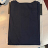 京东京造【液氨抗皱】t恤男长袖男士t恤纯棉白小T苏超衣服 深藏青 L 实拍图