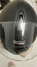 坦克T127摩托车头盔全盔四季双镜片防雾电动车安全帽亚黑3XL 实拍图