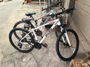 喜德盛山地自行车黑客500 X6铝合金车架27.5大轮径 油压碟刹24速变速 26款白/灰黑17寸(适合身高170-185cm） 实拍图